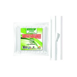 CANNUCCE BIO INCARTATE BIANCHE 250PZ Mis.20x6