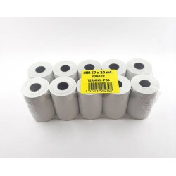 ROTOLI CASSA 57X20 (POS) 10 PEZZI