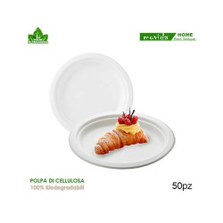 MOVIDA PIATTI BIODEGRADABILI FRUTTA CM.18 PZ50