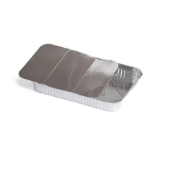 VASCHETTA IN ALLUMINIO SILVER 6 PORZIONI C/C 1 PZ