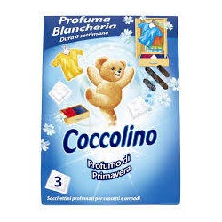 COCCOLINO SACCHETTI PROFUMA BIANCHERIA PRIMAVERA