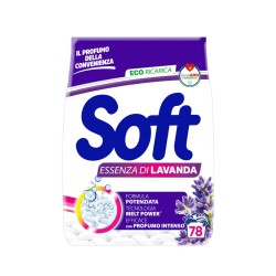 SOFT LAVATRICE IN POLVERE LAVANDA INTENSA 78 LAV.