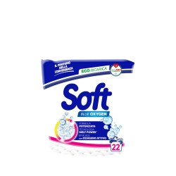 SOFT LAVATRICE IN POLVERE BLU OXYGEN IGIENIZZANTE 22 LAV.