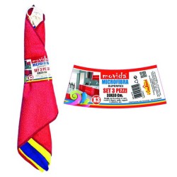 MOVIDA ECO PANNO 3 PZ 33X33 IN MICROFIBRA