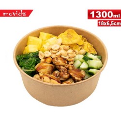 MOVIDA INSALATIERA BIO 1300ML 18x6,5cm 25 PEZZI
