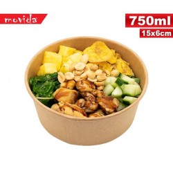 MOVIDA INSALATIERA BIO 750ML 15x6cm 25 PEZZI