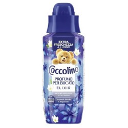 COCCOLINO PROFUMA BUCATO ELIXIR 342ml CAMPULA SELVATICA E BERGAMOTTO