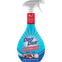 DEO DUE SGRASSATORE PROFUMATORE SPRAY 600ML AZZURRO