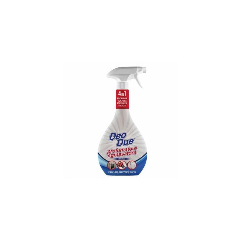 DEO DUE SGRASSATORE PROFUMATORE SPRAY 600ML BIANCO
