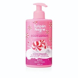 TULIPAN NEGRO BODY LOTION 400 ML FRESA Y NATA C/DOSATORE