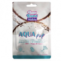 MALIZIA BON BONS AQUA POP MASCHERA VISO IDRATANTE+RINFRESCANTE