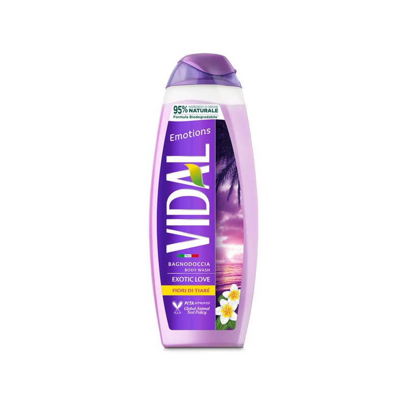 VIDAL BAGNOSCHIUMA 500 ML EXOTIC LOVE TIARE