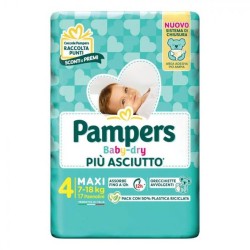 PAMPERS BABY DRY JUNIOR 11-25 KG X16 MISURA 5