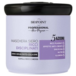 BIOPOINT PROFESSIONAL MASCHERA SIERO RICCI DISCIPLINATI 5AZIONI 400ML