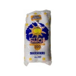 ELIOS BICCHIERI 200 ML ACQUA BIANCHI 100 PZ