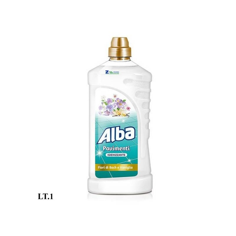 ALBA DETERGENTE PAVIMENTI 1000 ML FIORI BACH