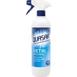 QUASAR DETERGENTE SPRAY VETRI 580 ML CON ALCOOL