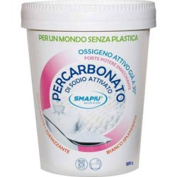 SMAPIU DETERGENTE PERCARBONATO BIANCHI 500 GR