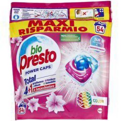 BIO PRESTO LAVATRICE POWER CAPS COLOR 54