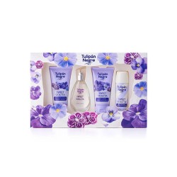 TULIPAN NEGRO BOX REGALO SWEET VIOLETA