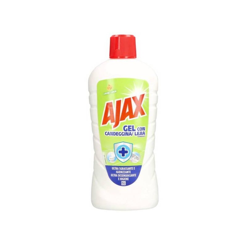 AJAX GEL CON CANDEGGINA ULTRA SGRASSANTE IGIENIZZANTE LIMONE 950 ML