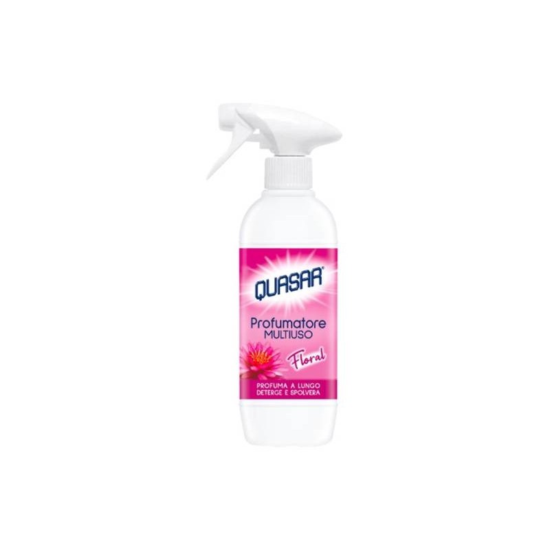 QUASAR DETERGENTE SPRAY PROFUMATORE MULTIUSO 500 ML FLOREALE