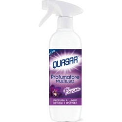 QUASAR DETERGENTE SPRAY  PROFUMATORE MULTIUSO 500 ML PASSION