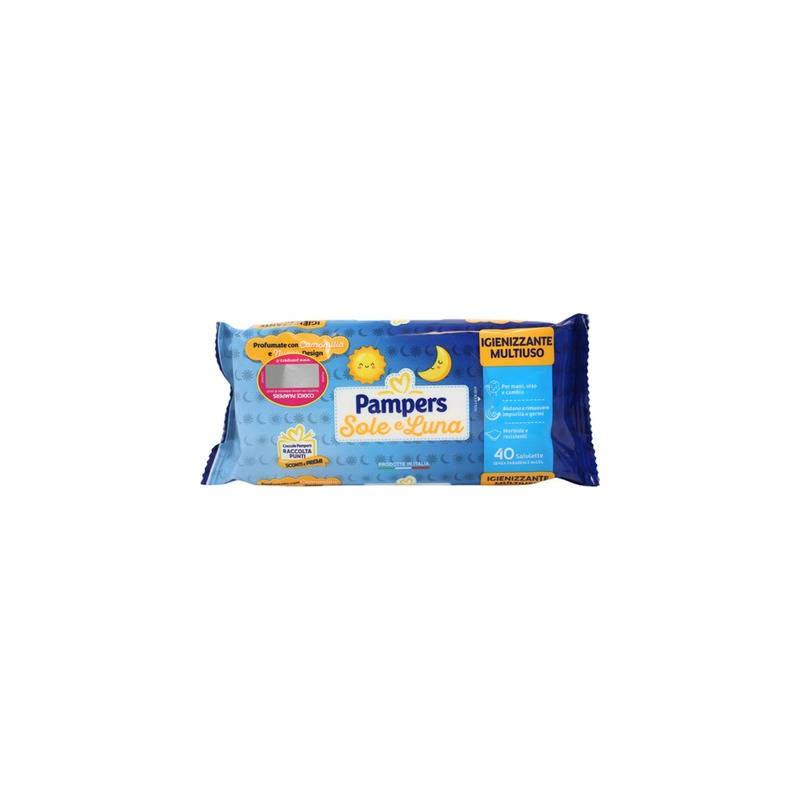 PAMPERS SALVIETTINA PZ.40 SOLE E LUNA