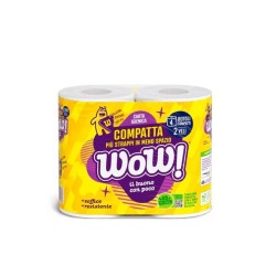 WOW IGIENICA 4 ROTOLI COMPATTA 2V.