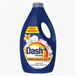 DASH POWER LENOR DET. LAVATRICE LIQUIDO 50 LAVAGGI 2,250lt ORO E VANIGLIA