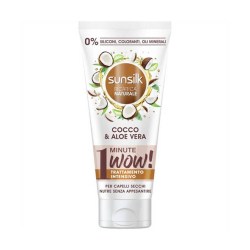 SUNSILK MASCHERA 1 MINUTO 180 ML COCCO&ALOE