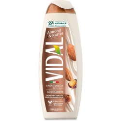 VIDAL BAGNOSCHIUMA 500 ML BURRO DI KARITE' & OLIO DI MANDORLA