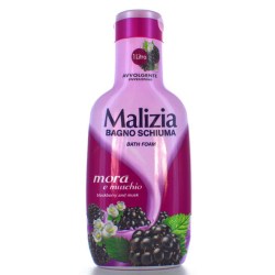MALIZIA BAGNOSCHIUMA 1 LT. MORA E MUSCHIO