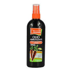 DELICE SOLAIRE OLIO ABBRONZANTESUPER ABBRONZANTE ULTRA BRONZE  CAROTA NERA 150 ML