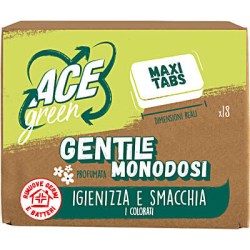 ACE CANDEGGINA  GREEN GENTILE MAXI TABS PZ.18