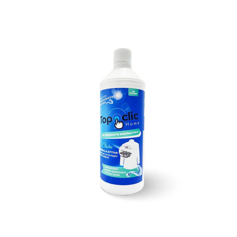 TOPCLIC DETERGENTE ENZIMATICO 1 LT 25 LAVAGGI LE CLAIRE