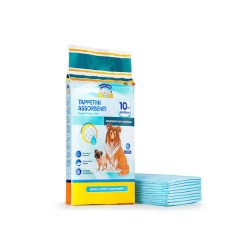 CLENDY TAPPETINI ASSORBENTI CANE CON CLOREXIDINA 60x90cm 10 PEZZI