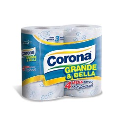 CORONA GRANDE&BELLA IGIENICA 4 ROTOLI