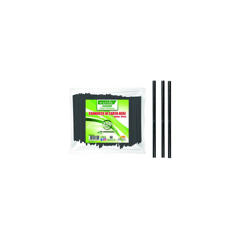 CANNUCCE BIO NERE 250PZ Mis 14,5X7