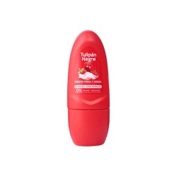 TULIPAN NEGRO DEO ROOL ON 50 ML FRESA Y CEREZA