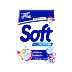SOFT LAVATRICE IN POLVERE BLU OXYGEN 78 LAV.