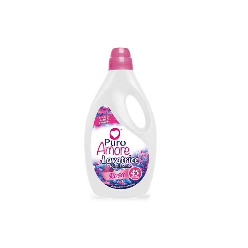 PURO AMORE DET. LAVATRICE 45 LAVAGGI 2025 ML ROSA