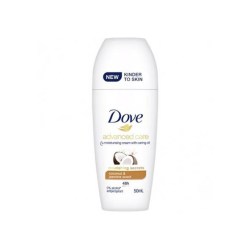 DOVE DEO ROOL ON 50 ML NEW ADVANCED CARE COCONUT & JASMINE SCENT